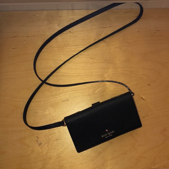 kate spade Handbags - Kate Spade- Wallet on Long Strap with Phone Slot